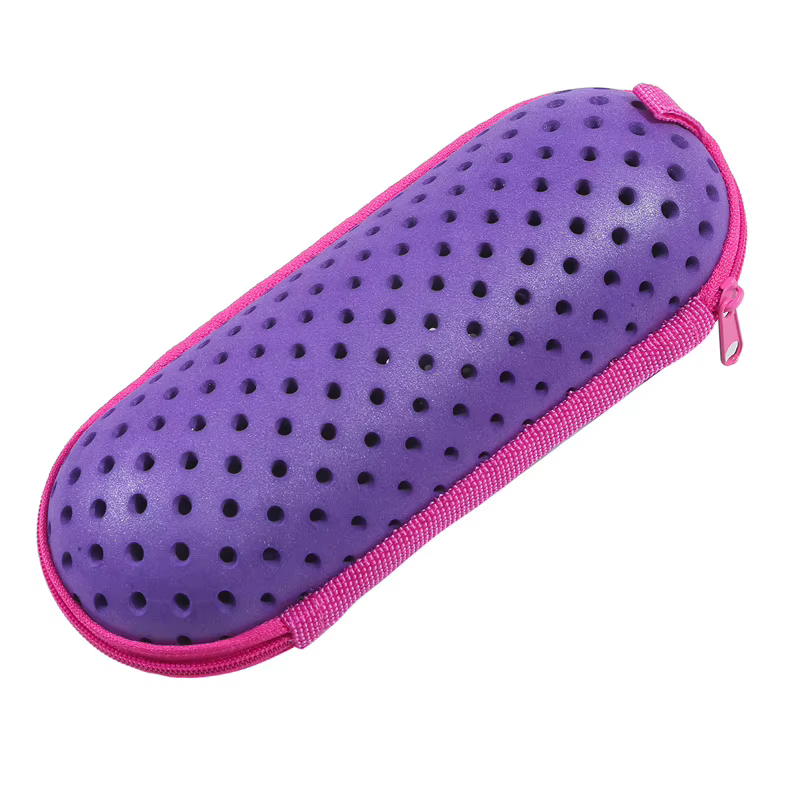 Boîte de rangement pour lunettes de natation EVA, avec Clip et trous de vidange, étui de protection 