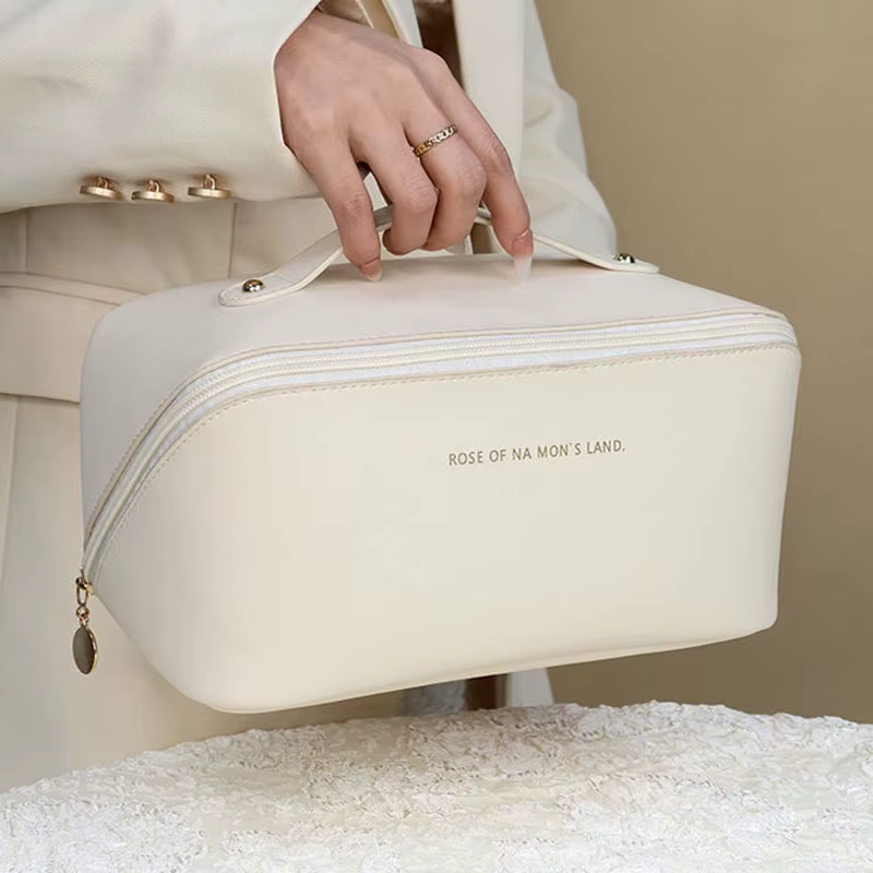 【Ventes chaudes】 sac de maquillage Portable grande capacité sac de rangement de beauté et de soins d