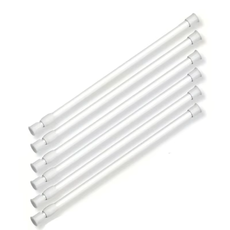 Barres de sécurité réglables pour clôture d'armoire RV, 6 pièces, tiges d'organisation permettant de