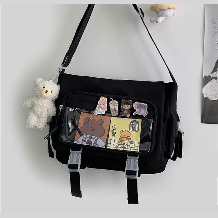 Sac messager de Style coréen pour femmes, sac à dos d'université de grande capacité, épaule polyvale
