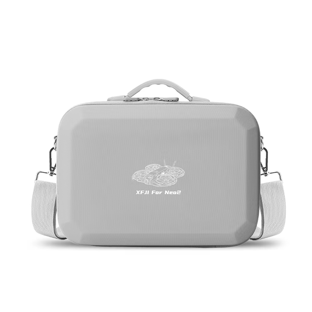 XFJI – sac de rangement de voyage pour accessoires de Drone DJI NEO 2, coque rigide, étui en cuir PU