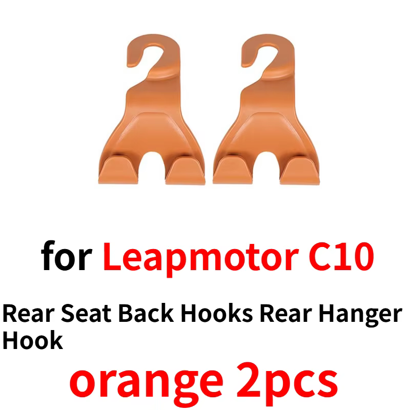 Crochets arrière de siège arrière de voiture, crochet de suspension arrière pour Leapmotor C10, acce