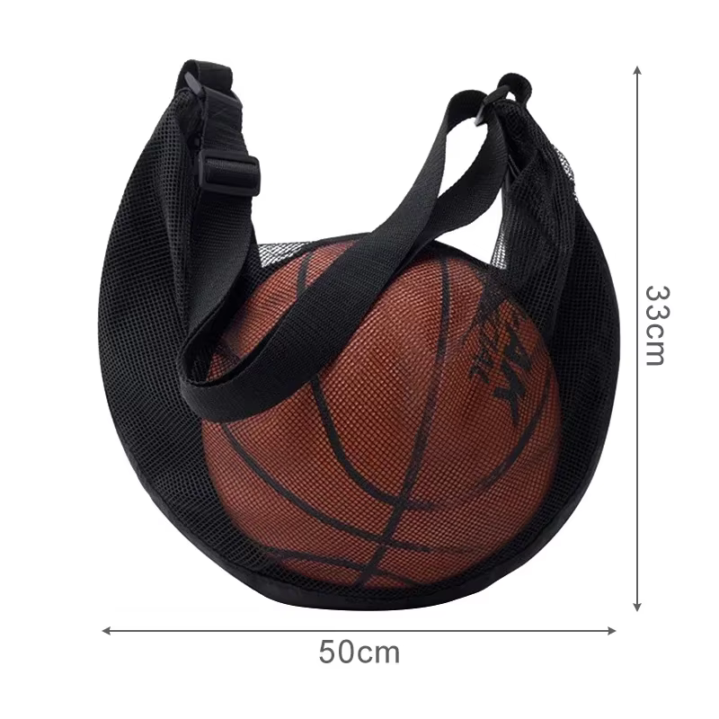 Sac de rangement portable pour ballons de basket, de volley-ball et de football, sac à bandoulière p