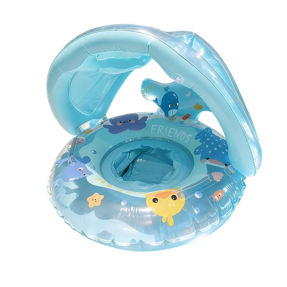 Bouée de piscine gonflable pare-soleil, accessoire de piscine, anneau de natation, pour sports aquat