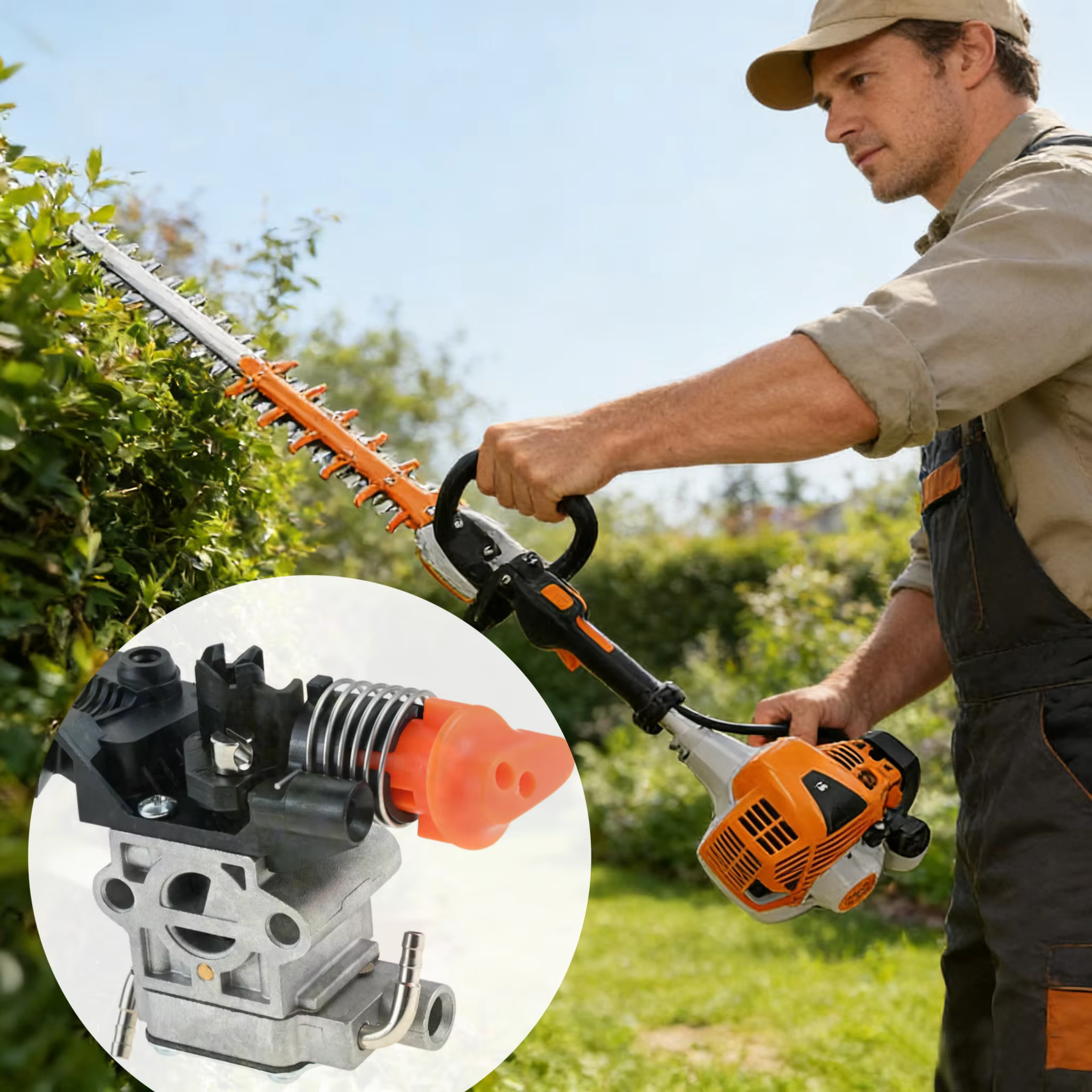 Carburateur adapté aux modèles FS94 HL91 HL94 KM94 Stihl ZAMA RC2-S243, pièce de rechange, numéro 41