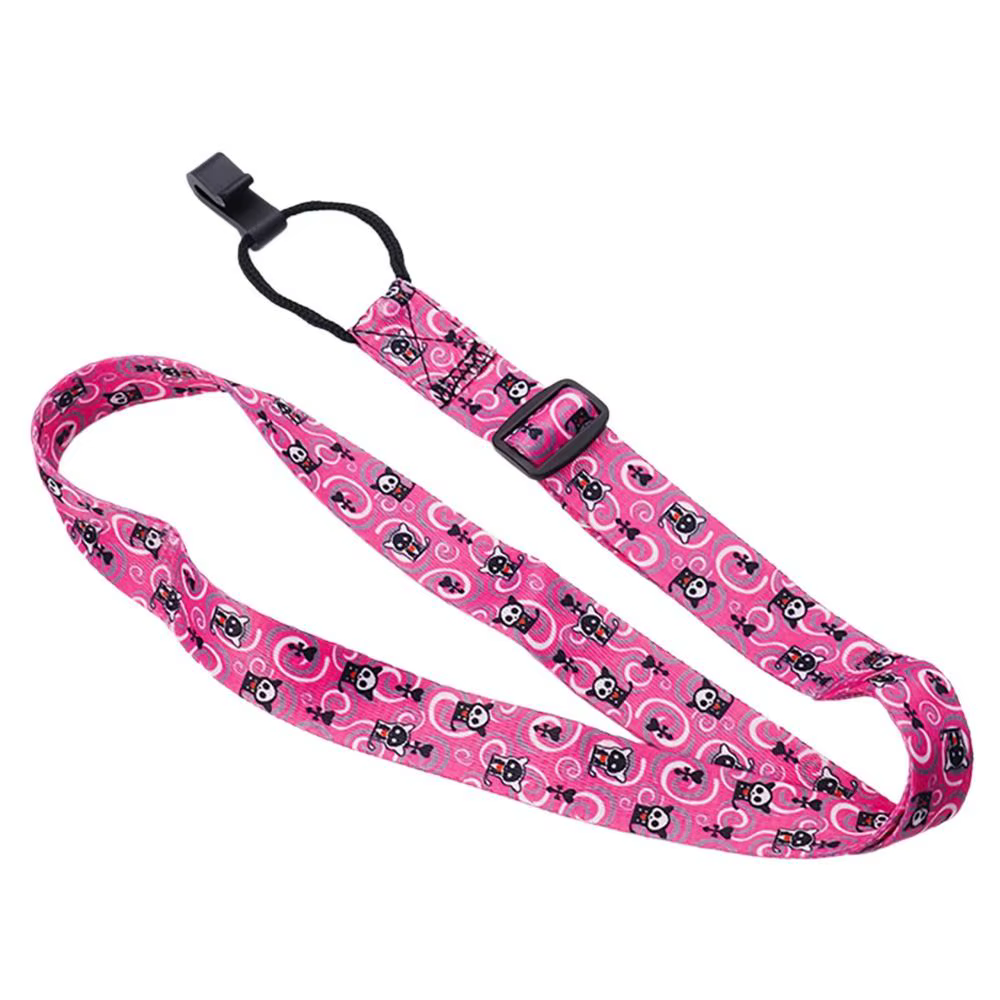 JEStrap réglable pour ukulélé, accessoire en polyester de style ethnique