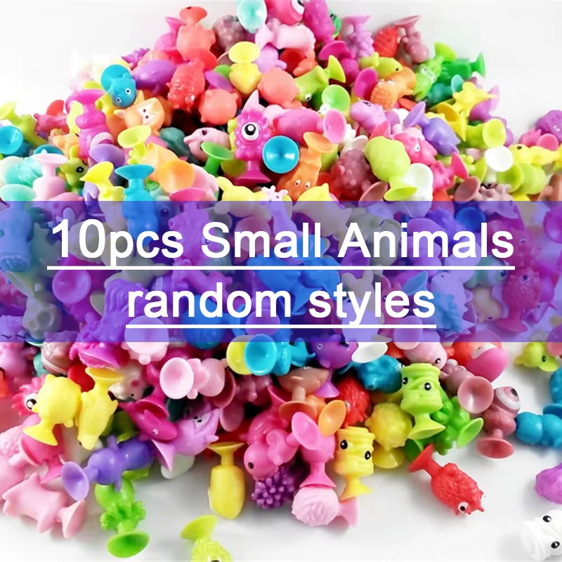 30 pièces Pop petites ventouses assemblé ventouse Mini monstre ventouse Capsule modèle bloc de const