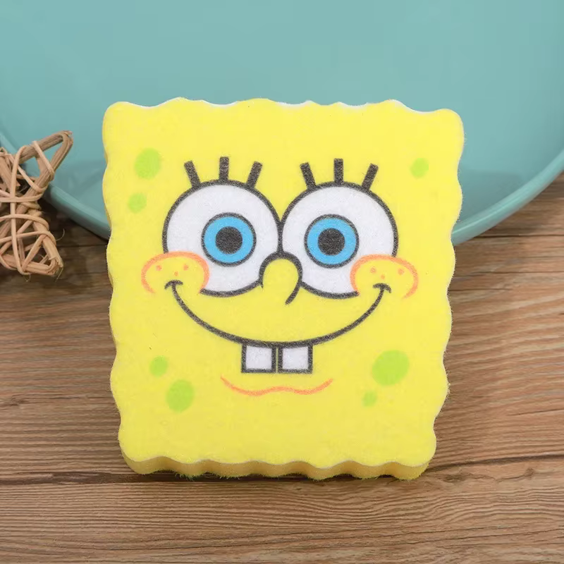 Support de rangement pour évier Bob l'éponge, panier porte-éponge, accessoires de cuisine amusants, 