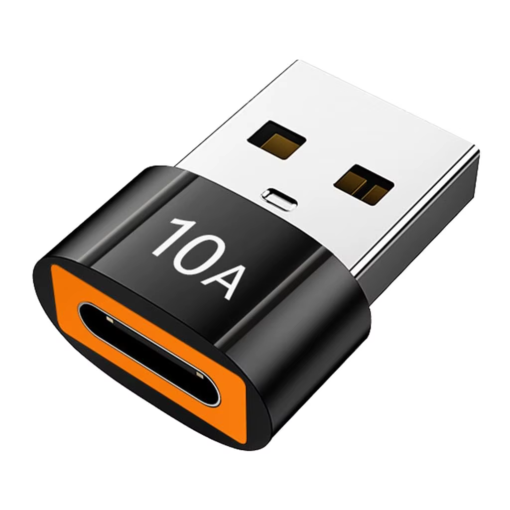 Petits adaptateurs de charge USB A vers USB C, adaptateur USB vers USB C, connexion facile pour les