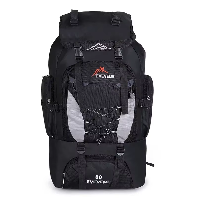 Sac à dos de randonnée imperméable de 80L pour le sport de plein air, la montagne, le camping, la ra