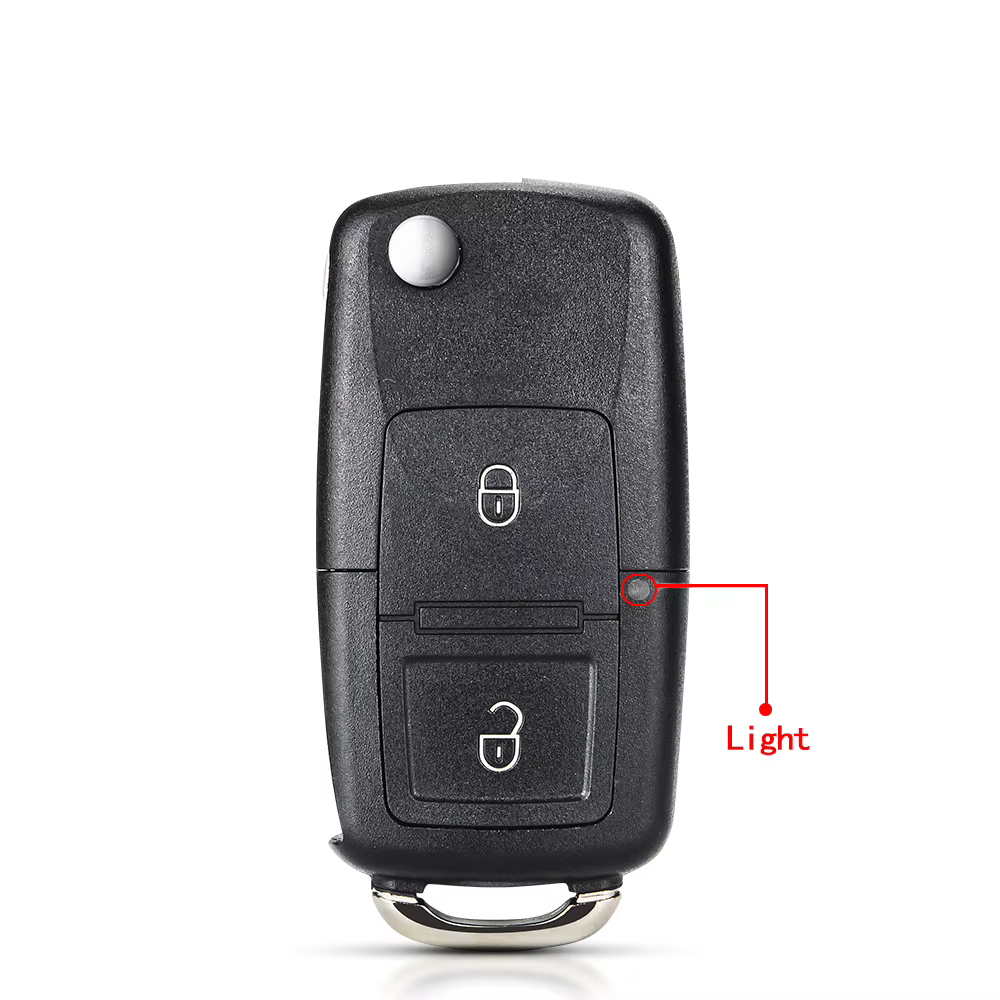 KEYYOU – coque de clé de voiture pour Vw B5, pour Volkswagen Beetle Caddy Passat Golf Jetta Polo Sci