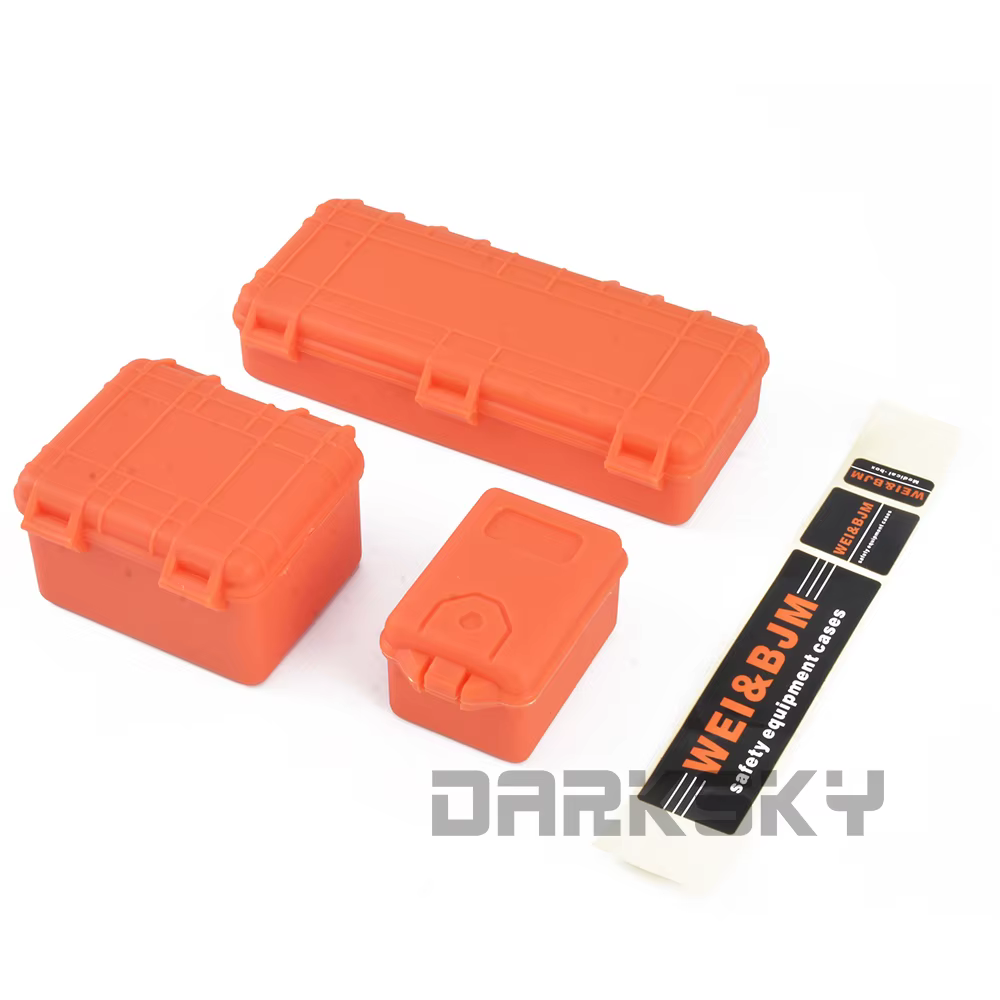 Accessoires décoratifs simulés de valise de voyage, pour modèle de voiture télécommandée 1/10 1/8 RC