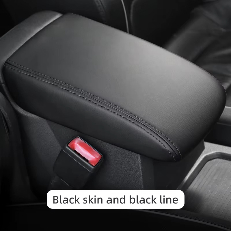 Housse de protection en cuir pour boîte d'accoudoir Central, accessoires pour Volkswagen VW Tiguan 2