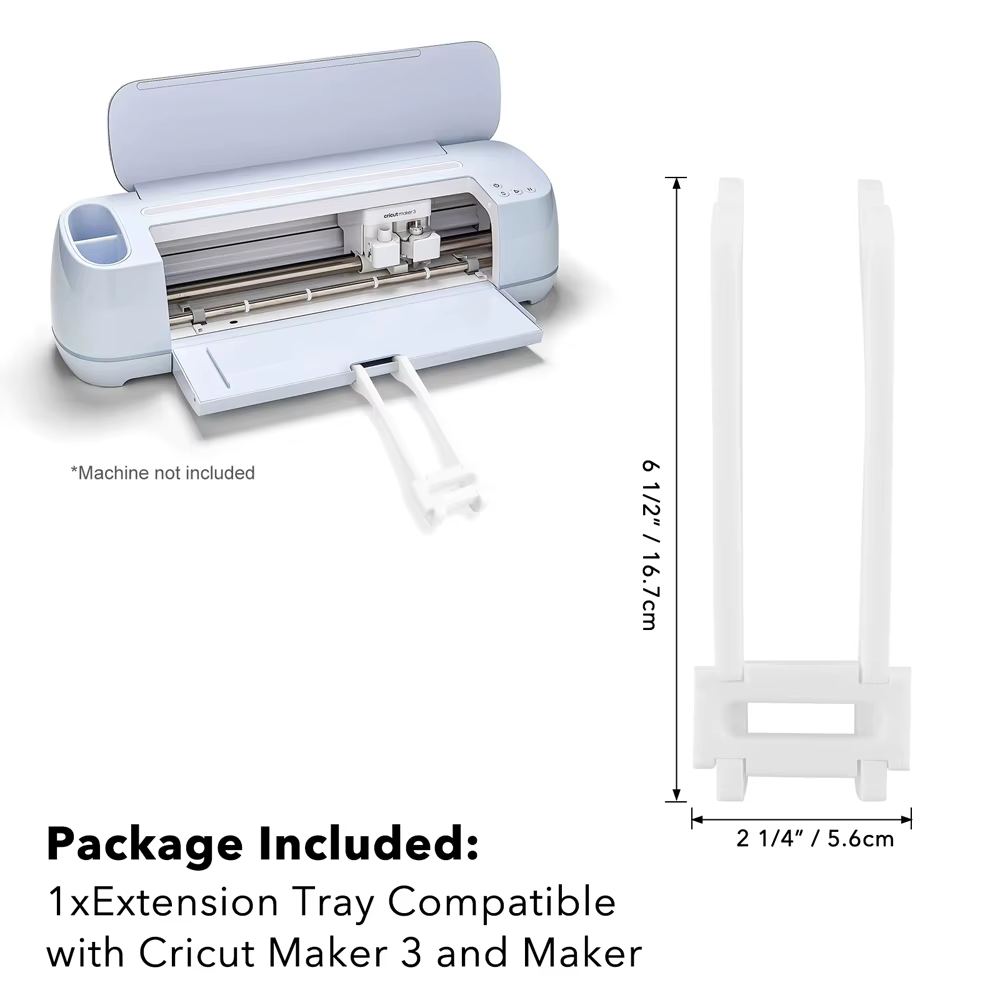 Support d'extension compatible avec Cricut Maker 3 et Maker, support de polymères de coupe compatibl