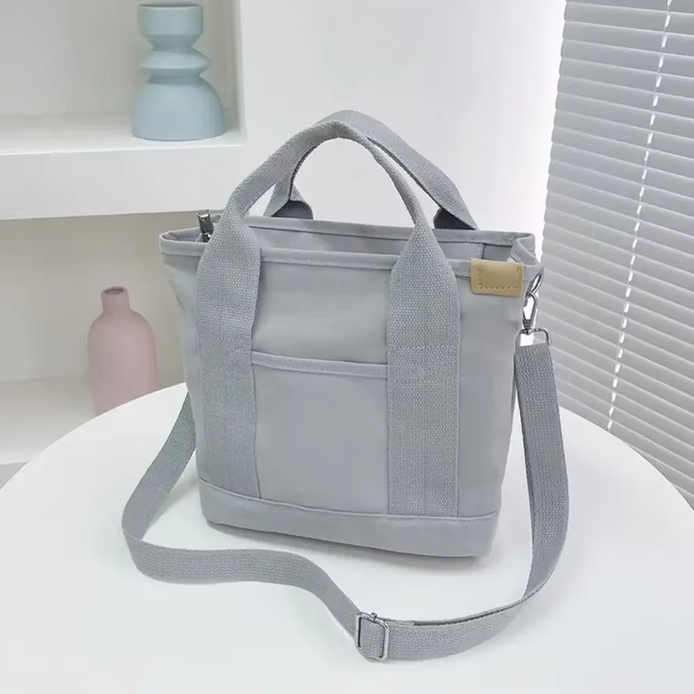 Sac à bandoulière multi-poches de Style japonais, sac à main à fermeture éclair, sac à bandoulière e