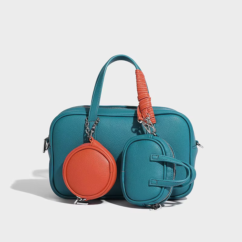 Boston sac femmes mode 2025 Style euro-américain Simple sac à bandoulière sacs à main sac Composite