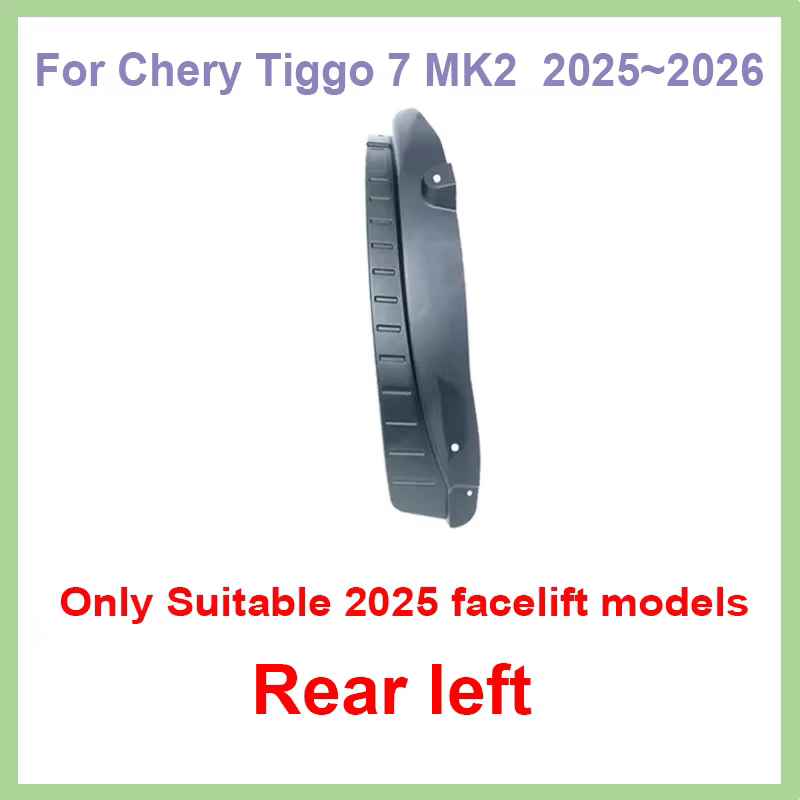 Garde-boue pour Chery Tiggo 7 MK2 Accessoires Ebro S700 2025 2026 Garde-boue avant et arrière anti-t