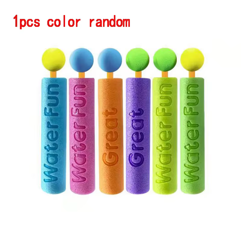 Lot de 10 pistolets à eau pour enfants, jouets d'été en mousse, lanceurs d'eau, jouets de plage et d