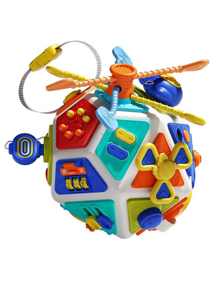 Bébé occupé conseil activité Cube jouets Montessori jouets sensoriels enfant en bas âge motricité Fi