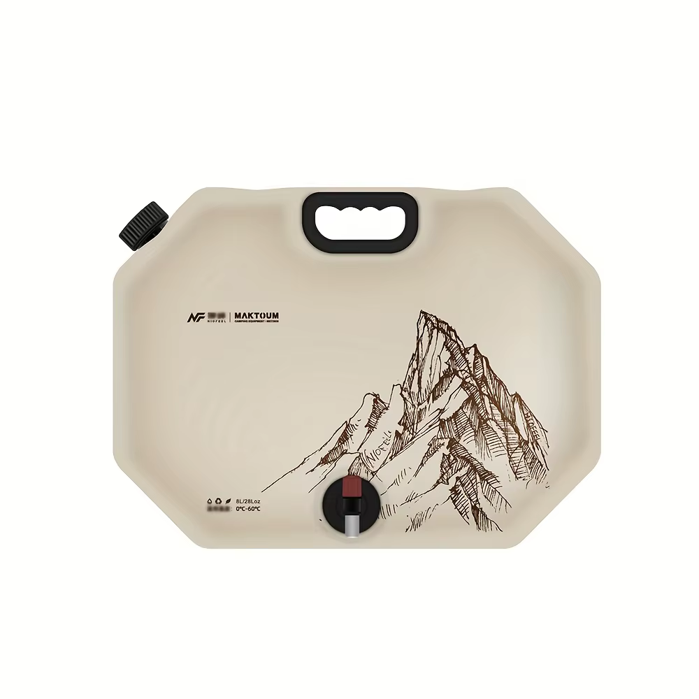 Sac d'eau d'extérieur de grande capacité 8L, sac de stockage d'eau pliable et Portable, sac de stock