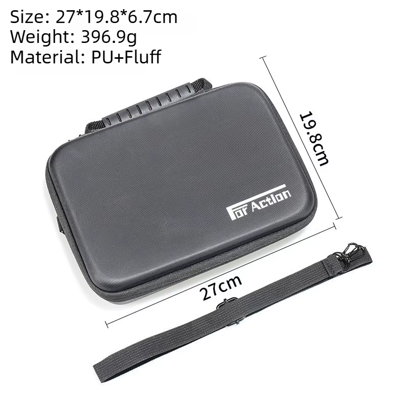 Sac à bandoulière pour caméra DJI Action6/5Pro/4/3, sac de rangement complet pour accessoires, sac d