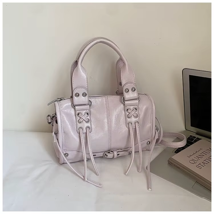 Sac Moto Rétro Femme 2026 Nouveau Sac Oreiller Simple Sensation Haut de Gamme Sac à Bandoulière Gran