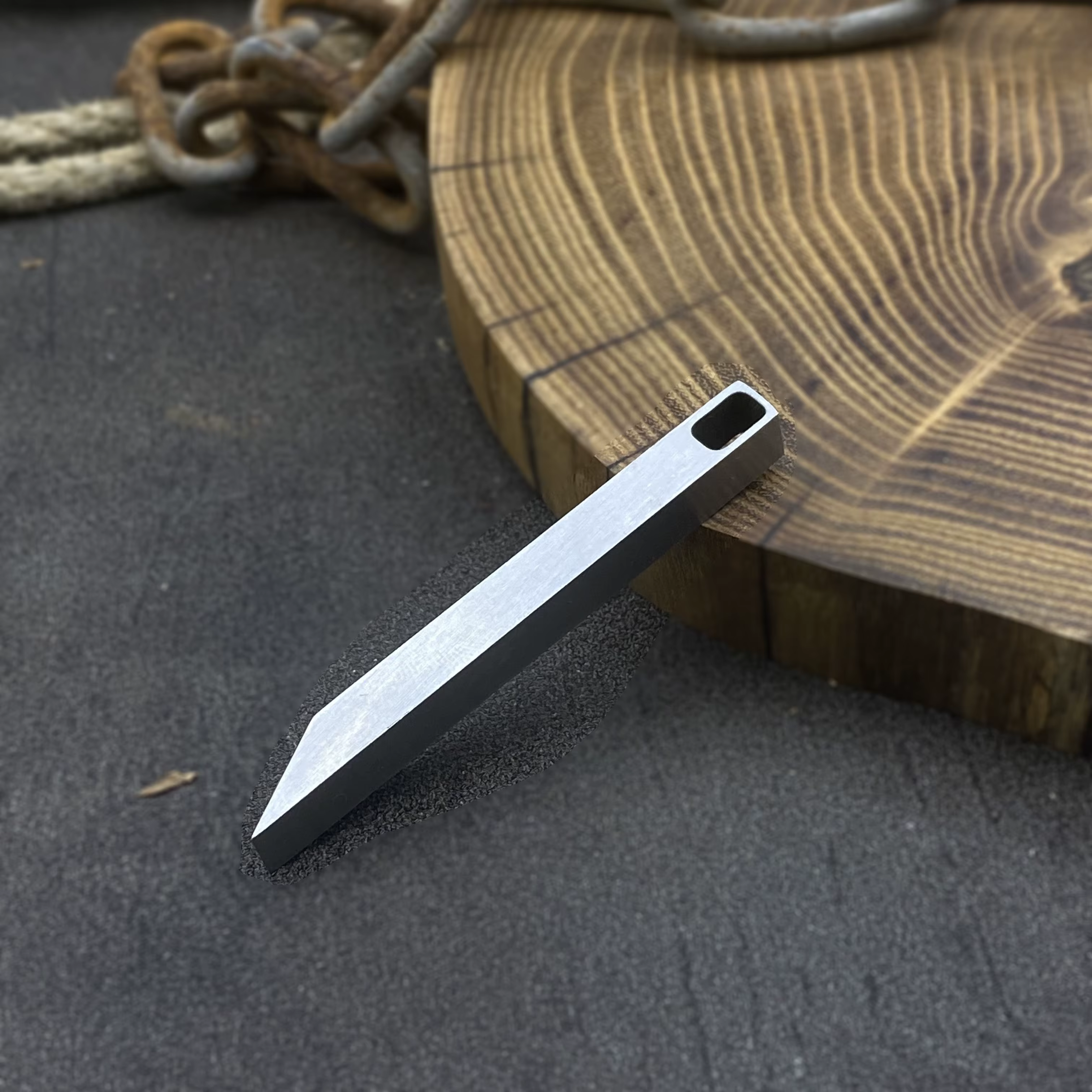 Barre de levier Edc, outil de porte-clés Edc, petite barre de levier de poche robuste en acier inoxy