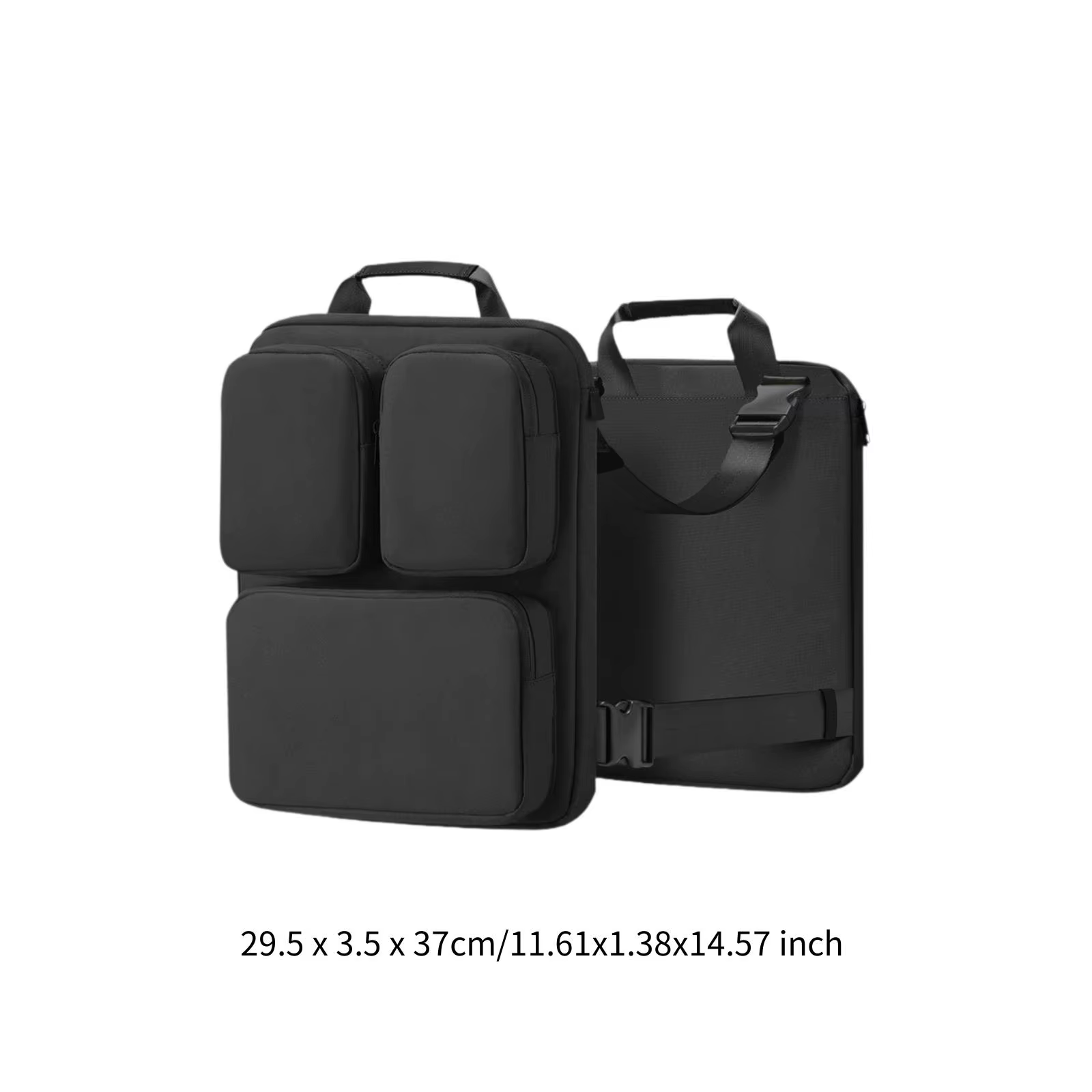 Cube d'emballage multifonctionnel polyvalent avec poignée, sac à main sur bagage, évalué, moderne, v