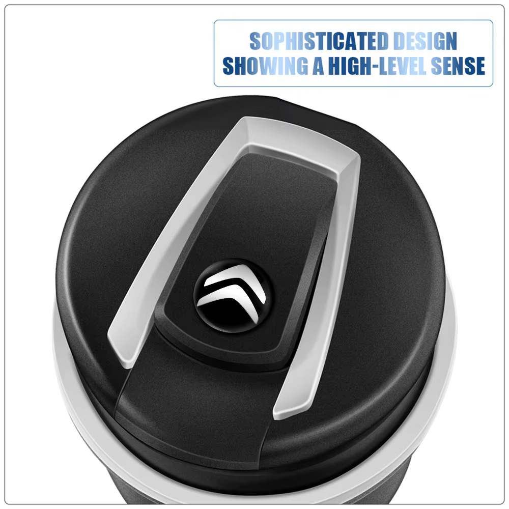 Cendrier de voiture Portable multifonction LED automatique indicateur de lumière bleue cendrier acce