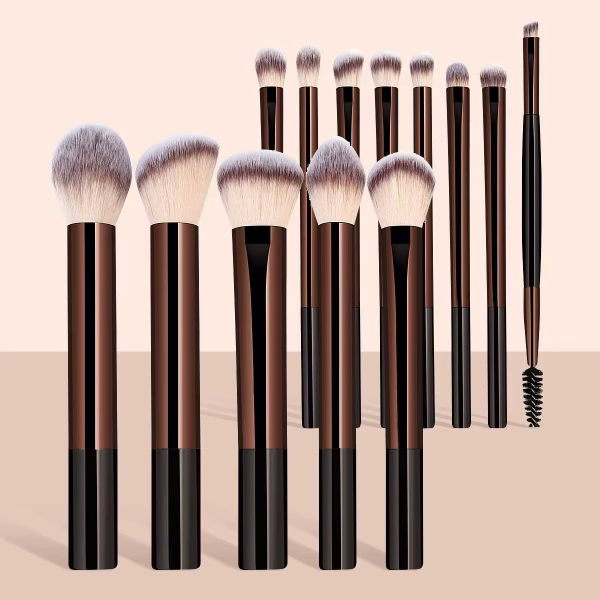 Ensemble de pinceaux de maquillage, 13 pièces, fond de teint, correcteur, poudre, fard à paupières, 