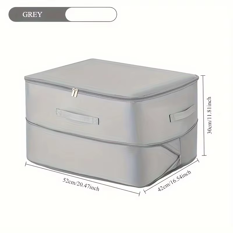 Sac de rangement auto-compresseur robuste – Organisateur portable pour vêtements, couvertures et cou