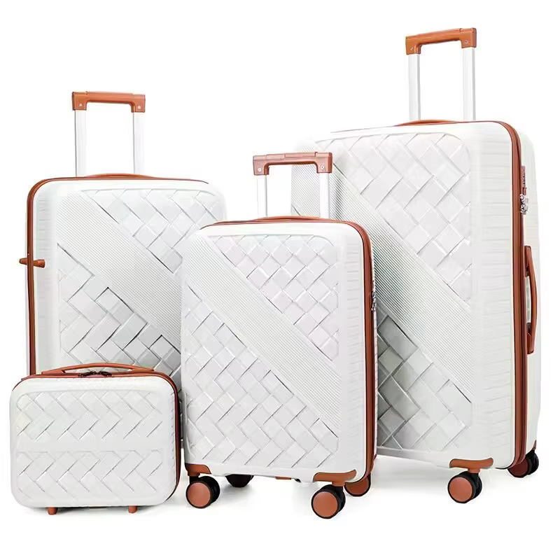 Nouveau Ensemble de bagages 4 pièces grande valise Spinner, bagage de voyage à main pour les étudian