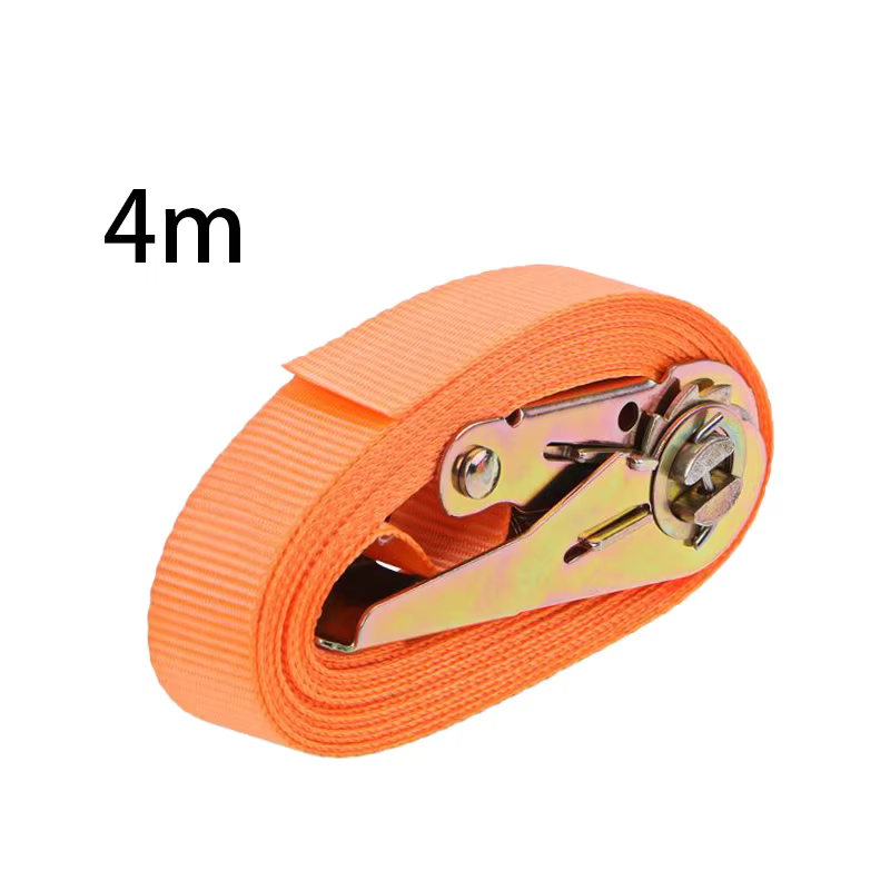 Sangle de cargaison portable avec structure en métal, environnement de tension, ceinture à cliquet d