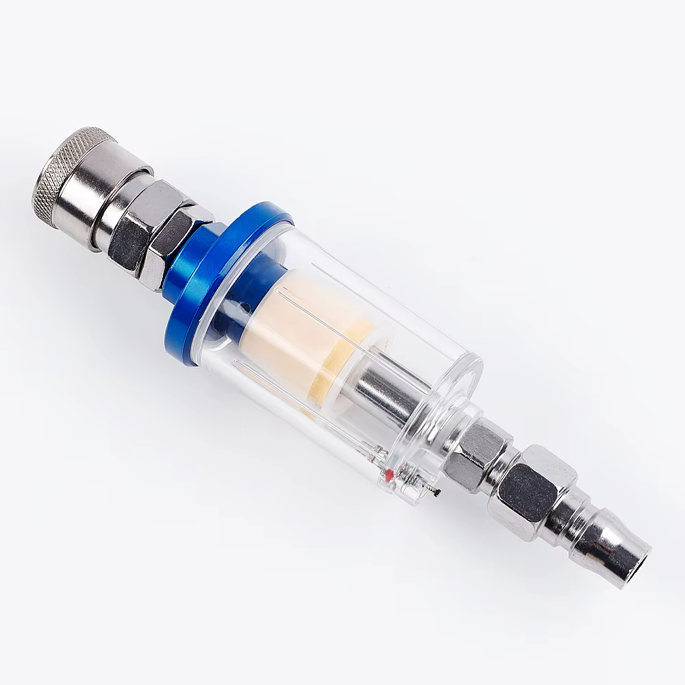 Kit de filtre séparateur d'eau et d'huile d'air, filetage 1/4 pouces avec piège à humidité, pièces d