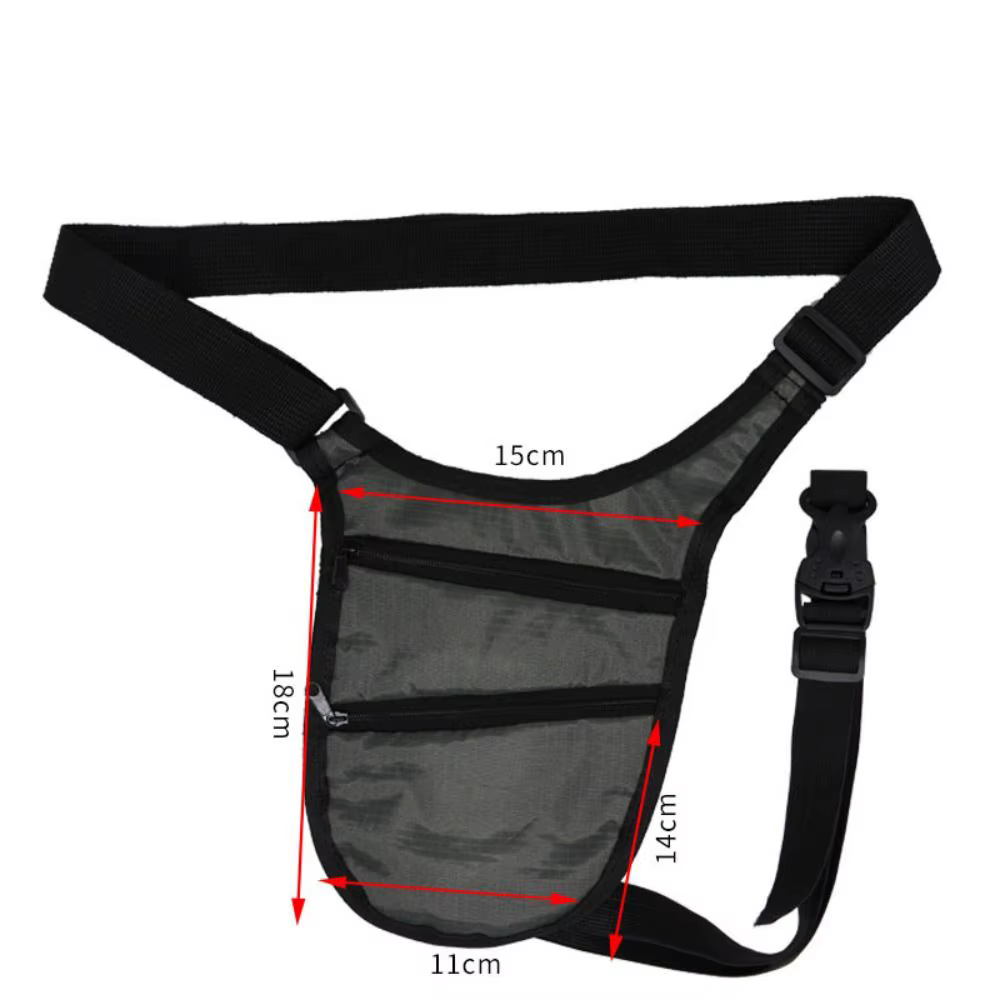 Sacs de taille de voyage invisibles et sécurisés, plusieurs poches, sangle réglable, sac de taille a