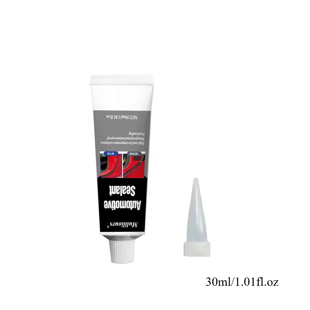 Scellant adhésif en Silicone noir pour pare-brise automobile, scellant efficace pour fenêtre, colle 
