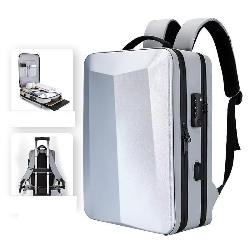 Sac à Dos de Grande Capacité pour Homme, observateur, Respirant, à Coque Rigide, pour Ordinateur d'A