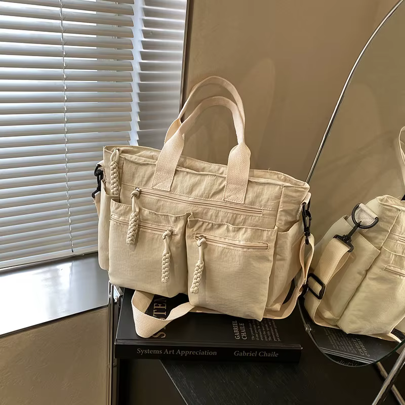 Sac fourre-tout en tissu Nylon pour loisirs, nouvelle mode, sac à bandoulière de grande capacité pou
