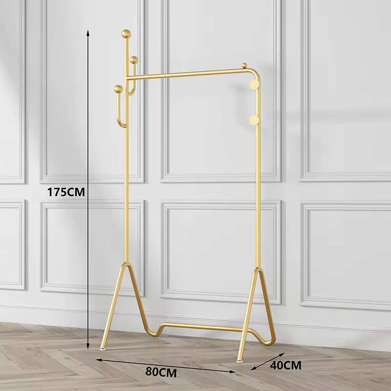 Porte-vêtements mural moderne en métal pour couloir, étagère de luxe, porte-chapeaux, meuble de rang