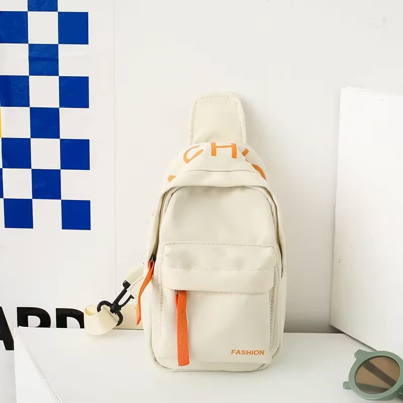 Sac à Bandoulière avec Lettres pour Garçon et Fille, Sacoche de Taille Décontractée, Mignon, avec Ce