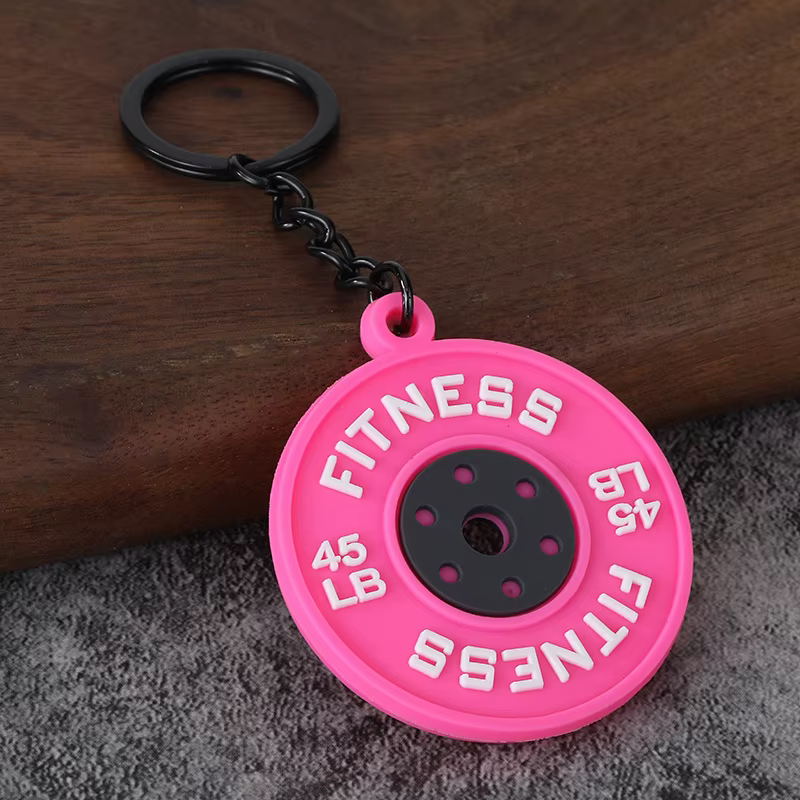 Nouveau porte-clés sportif, pendentif de sac, bijou de sac à dos de fitness, accessoires de porte-cl
