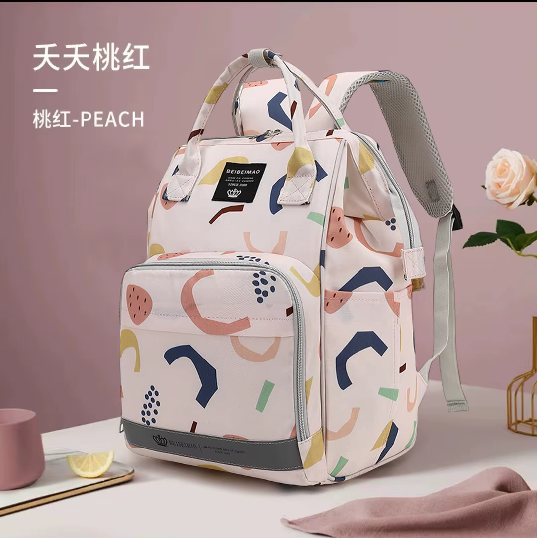 Sac à dos à bandoulière simple pour maman et bébé, nouvelle mode d'extérieur, Portable, très grande 