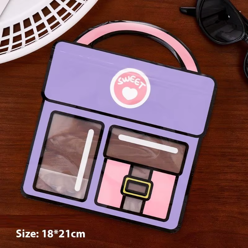 Sac cadeaux d'anniversaire pour enfants, 5 pièces, sac à main non tissé/plastique pour collation, bo