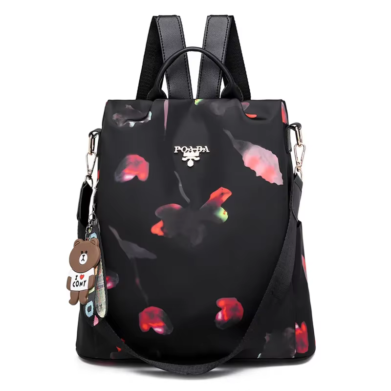 Sac à dos en tissu Oxford pour femmes, sacs à bandoulière à la mode, sacs d'école pour adolescents, 