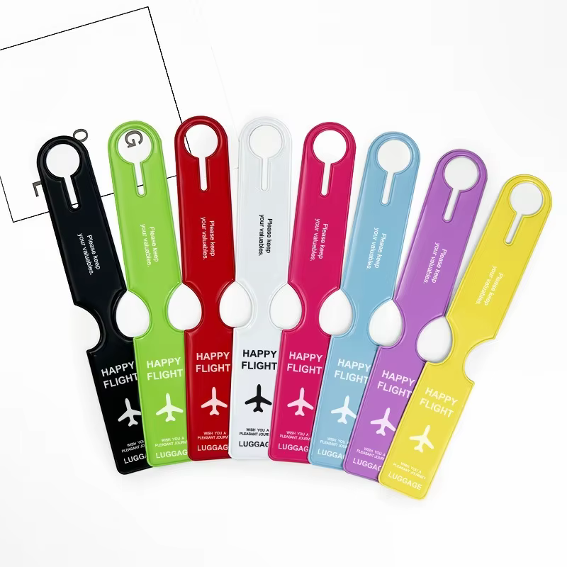 Étiquettes de bagage de voyage, Housses de protection pour étiquettes d'identification de valise, Po
