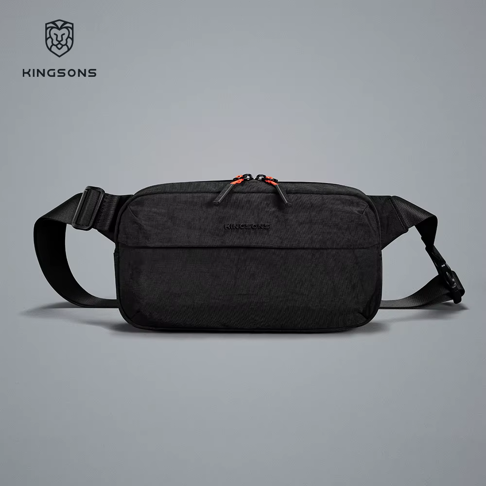 Kingsons Urban Ride Lite Sling hommes femmes sac de poitrine petit sac à bandoulière 420D Nylon étan