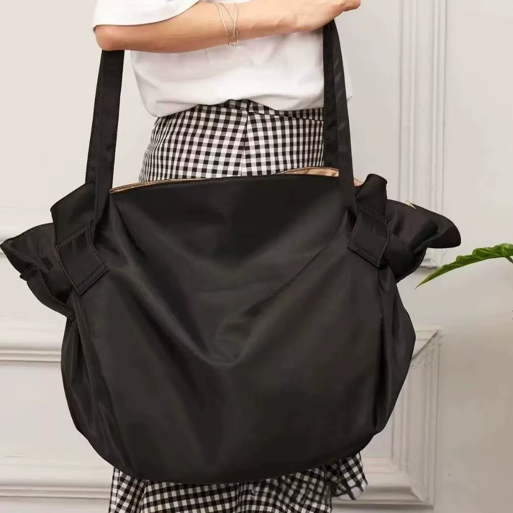 Sac de rangement de voyage pliable de grande capacité – fourre-tout/bouffant durable, léger et imper