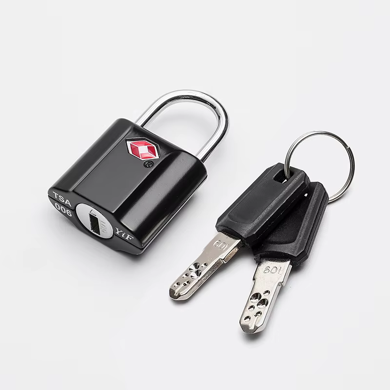 TSA serrure personnalisée sac de voyage serrure outil de sécurité armoire casier cadenas avec clé vo