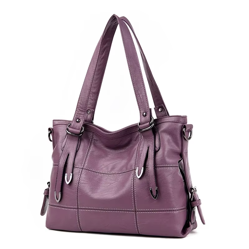Sac à bandoulière en cuir PU d'hiver, sacs à main et bourse de luxe à fermeture éclair tendance, sac