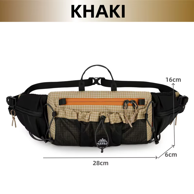 Sac banane léger d'extérieur en Dyneema, imperméable et respirant, sac bandoulière multifonctionnel 